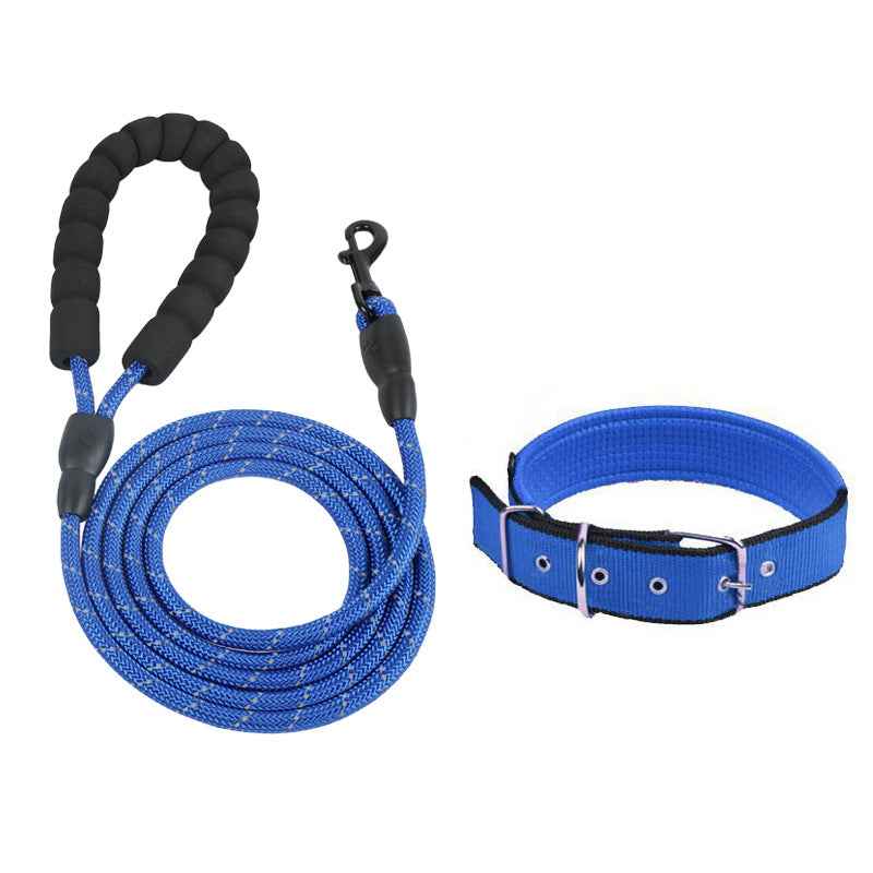 Adjustable Dog Leash & Collar Set for All Breeds - MeowGo