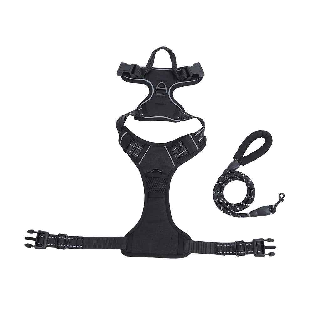 No - Pull Dog Harness | Adjustable Breathable Vest + Free Leash - MeowGo