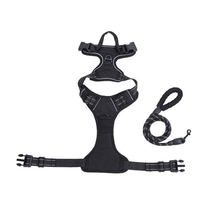 No - Pull Dog Harness | Adjustable Breathable Vest + Free Leash - MeowGo