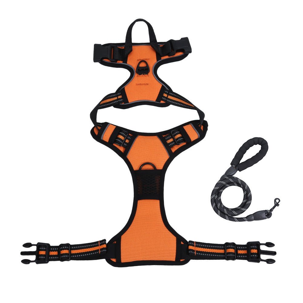No - Pull Dog Harness | Adjustable Breathable Vest + Free Leash - MeowGo