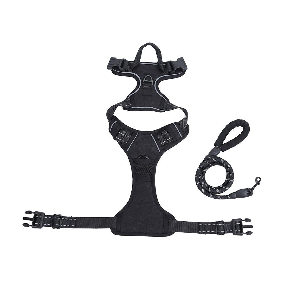 No - Pull Dog Harness | Adjustable Breathable Vest + Free Leash - MeowGo