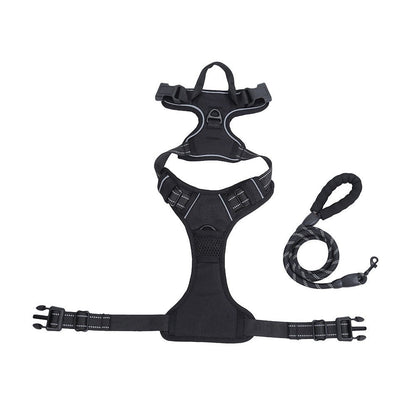 No - Pull Dog Harness | Adjustable Breathable Vest + Free Leash - MeowGo