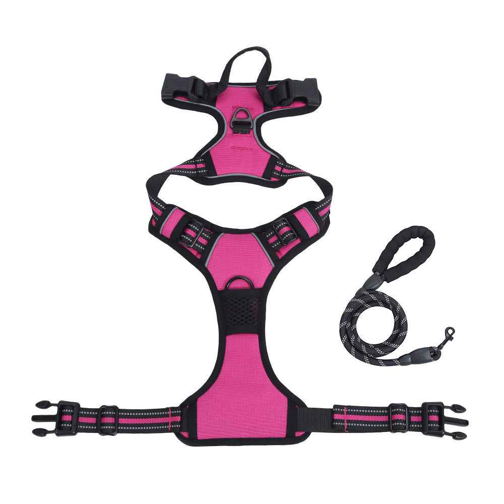 No - Pull Dog Harness | Adjustable Breathable Vest + Free Leash - MeowGo