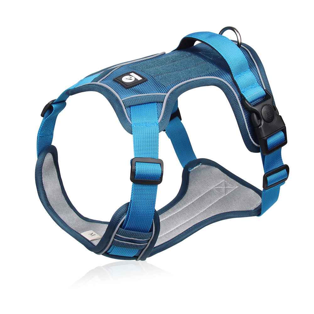 No - Pull Dog Harness with Patches - MeowGo