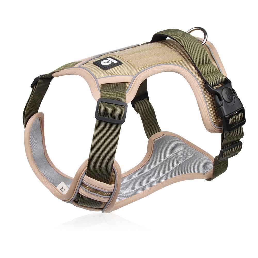 No - Pull Dog Harness with Patches - MeowGo