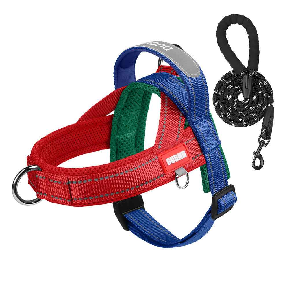 Reflective No - Pull Dog Harness (Includes FREE 5ft Leash) - MeowGo