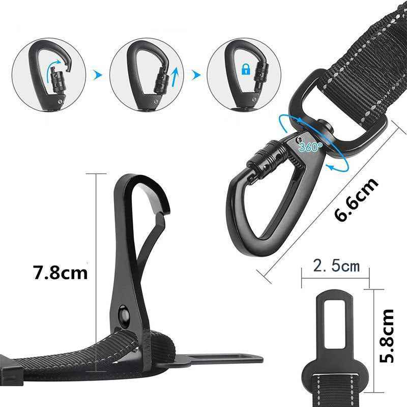 Universal Adjustable Pet Car Belt - MeowGo